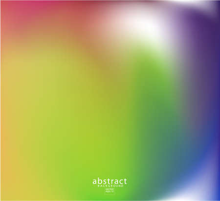 Abstract blurred gradient mesh background bright rainbow colors. Colorful smooth soft banner template. Creative vibrant vector illustrationのイラスト素材