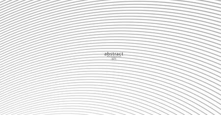Abstract wave Stripe line background, vector template for your ideas, monochromatic lines texture.のイラスト素材