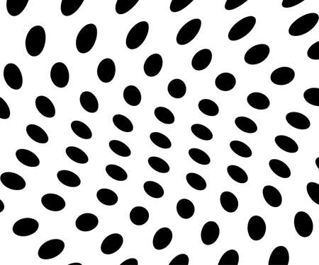 black and white polka dot pattern background vectorのイラスト素材