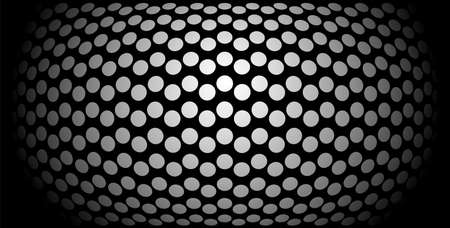 Vintage polka dots  pattern, colorful background - vector abstract backgroundのイラスト素材