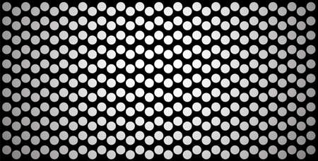 Vintage polka dots  pattern, colorful background - vector abstract backgroundのイラスト素材