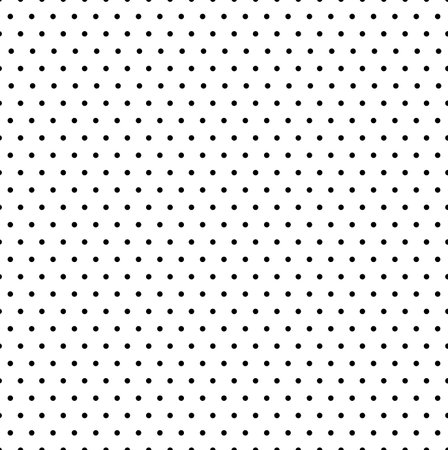 black and white polka dot pattern background vector illustratorのイラスト素材