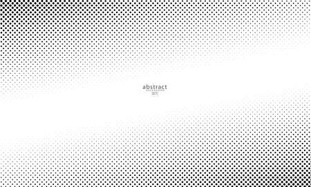 Abstract halftone dotted background. Futuristic grunge pattern, dot, wave. Vector modern optical pop art texture for posters, sites, business cards, cover, labels mock-up, vintage layoutのイラスト素材