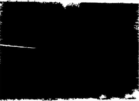 Grunge Black and White Urban Texture Template. Abstract Overlay Distress wall Background, Design element, Vintage Effect, Vector Illustrationのイラスト素材