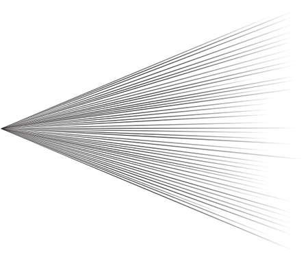 Speed lines Flying particles Seamless pattern, Fight stamp Manga graphic texture, Comic book speed horizontal lines on white backgroundのイラスト素材