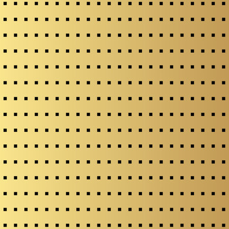 Abstract gold color geometric pattern with squares. Design business element for texture background, posters, cards, wallpapers, backdrops, panels - Vector illustrationのイラスト素材