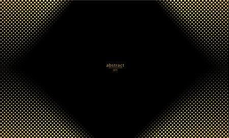 Abstract halftone dotted background. Futuristic grunge pattern, dot, wave. Vector modern optical pop art texture for posters, sites, business cards, cover, labels mock-up, vintage layoutのイラスト素材