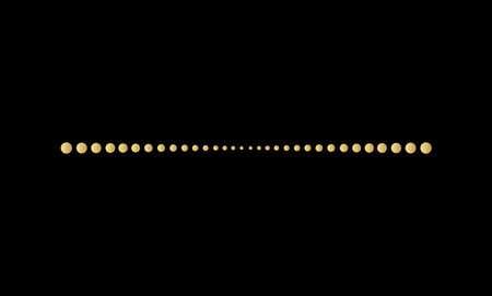 Loading Bar Gold Vector Flat Icon. vector illustratorのイラスト素材