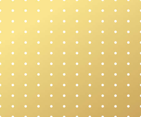 Gold polka dots pattern, colorful holiday background - vector abstract backgroundのイラスト素材
