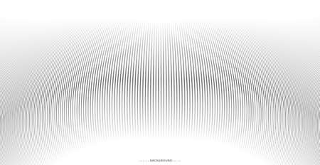 Abstract background, vector template for your ideas, monochromatic lines texture, waved lines textureのイラスト素材