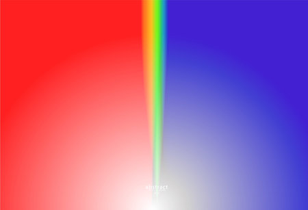 Abstract blurred gradient mesh background bright rainbow colors. Colorful smooth soft banner template. Creative vibrant vector illustrationのイラスト素材