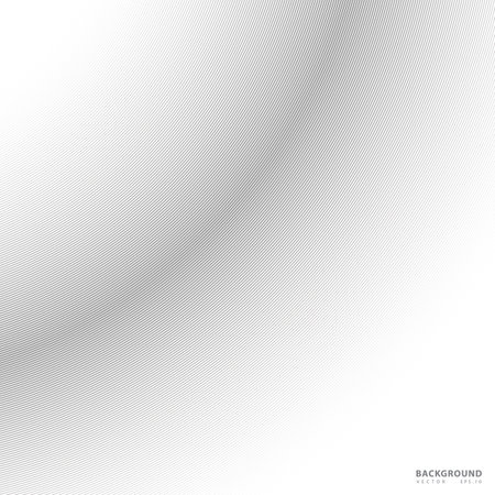 Abstract background, vector template for your ideas, monochromatic lines texture, waved lines textureのイラスト素材