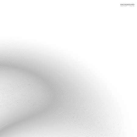 Abstract background, vector template for your ideas, monochromatic lines texture, waved lines textureのイラスト素材