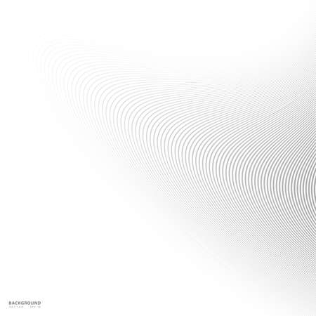 Abstract background, vector template for your ideas, monochromatic lines texture, waved lines textureのイラスト素材