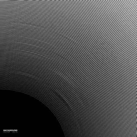 Abstract background, vector template for your ideas, monochromatic lines texture, waved lines textureのイラスト素材