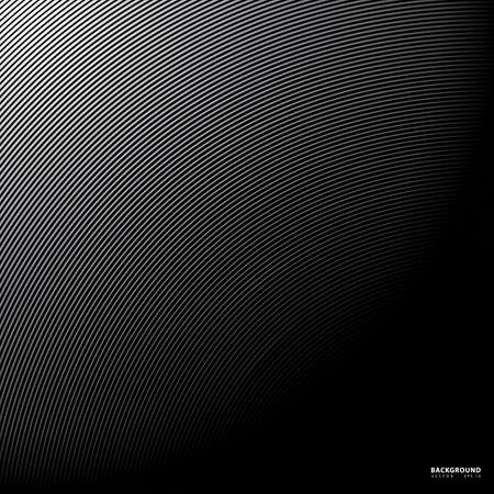 Abstract background, vector template for your ideas, monochromatic lines texture, waved lines textureのイラスト素材