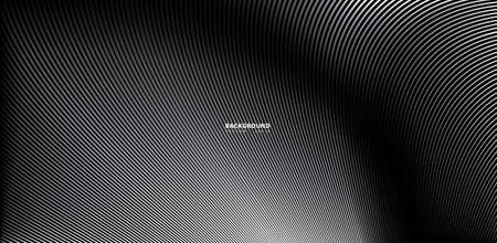 Wave Lines Pattern Abstract Background - simple texture for your design. Abstract line background, Eps10 vectorのイラスト素材