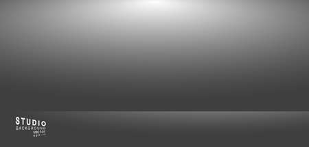 Empty gradient studio room background. backdrop light interior with copyspace for your creative project, Vector illustration EPS 10のイラスト素材