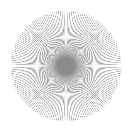 Concentric circle elements. Element for graphic web design, Template for print, textile, wrapping, decoration, vector illustrationのイラスト素材