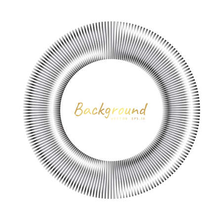 Concentric circle elements. Element for graphic web design, Template for print, textile, wrapping, decoration, vector illustrationのイラスト素材