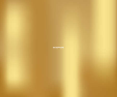 Vector of gold gradient. Gold gradient background texture metallic vector illustration for luxury frame, ribbon, banner, web, coin and label. Elegant light and shine vector templateのイラスト素材