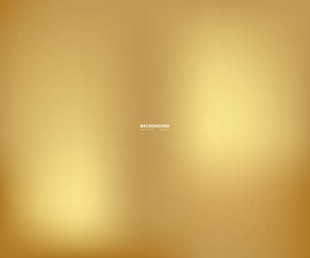 Vector of gold gradient. Gold gradient background texture metallic vector illustration for luxury frame, ribbon, banner, web, coin and label. Elegant light and shine vector templateのイラスト素材
