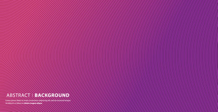 Circle line colorful halftone gradients background. Round for design elements in concept of technology, science or modern. Eps10 vectorのイラスト素材