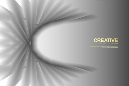 Circle elegant white background with shiny lines. Tech design. Modern luxury design. used for banner sale, wallpaper, brochureのイラスト素材