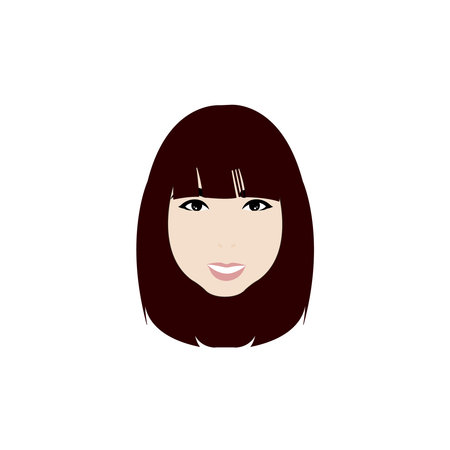 Cartoon cute character. Vector illustrationのイラスト素材