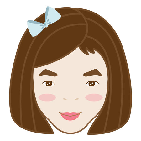 Cartoon cute character. Vector illustrationのイラスト素材