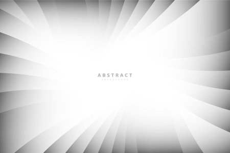 Elegant white background with shiny lines. Modern luxury designのイラスト素材