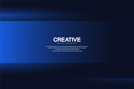 Dark blue abstract background. Modern blue corporate concept business. Design for your ideas, brochure, banner, presentation, Posters.のイラスト素材