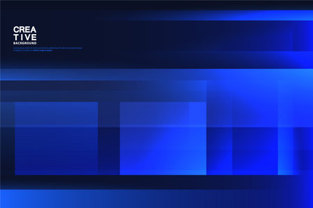 Dark blue abstract background. Modern blue corporate concept business. Design for your ideas, brocure, banner, presentation, Posters. Eps10 vector illustration.のイラスト素材