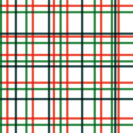 Christmas pattern. Simple retro geometricのイラスト素材