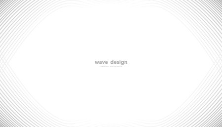 Abstract Pattern background, vector template for your ideas, monochromatic lines texture, waved lines texture. Technology wallpaper.のイラスト素材