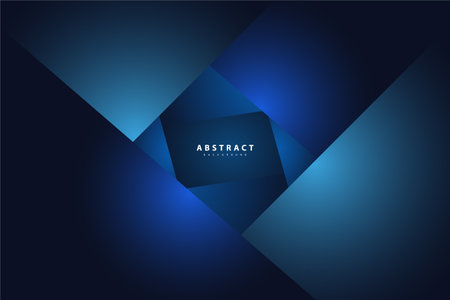 Blue abstract background. Technology blue corporate concept business. Design for your ideas, brochure, banner, presentation, Posters. Eps10 vector illustration.のイラスト素材