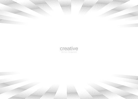 Abstract background with radiating lines. Vector illustration for your design.のイラスト素材