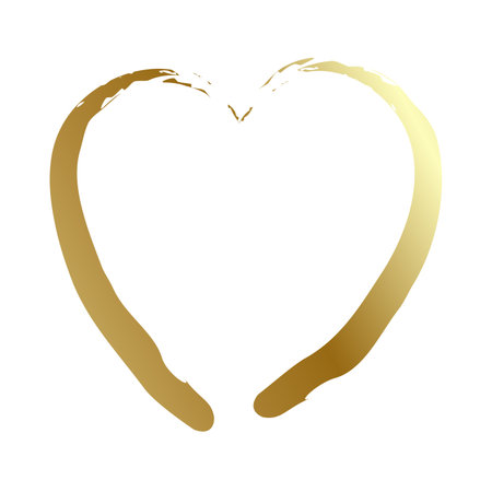 Valentine heart symbol design of valentine, wedding day card of romantic, love theme. Vector illustrationのイラスト素材