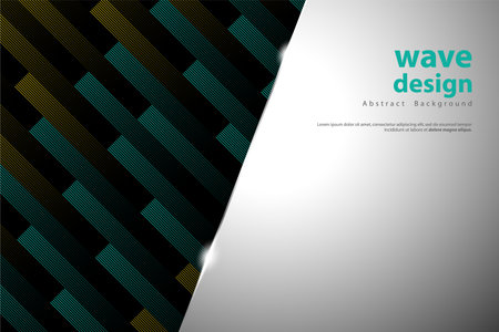 Abstract colorful stripes halftone gradients background. Vector illustrationのイラスト素材