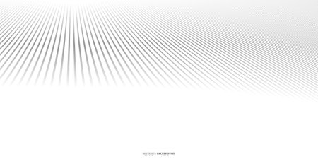 Abstract background, vector template for your ideas, monochromatic lines texture, waved lines textureのイラスト素材