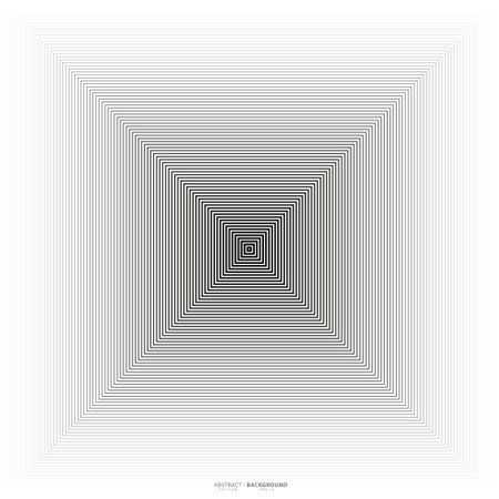 Square vector pattern. Abstract line texture. Vector boxes background. Stroke geometric frame. Creative Design Templates. illustration eps 10.のイラスト素材