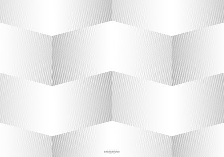 Black and white zigzag. Chevron pattern. Simple and modern vintage background. web design, greeting card, textile, Eps 10 vector illustrationのイラスト素材