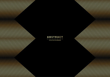 Stripe pattern gold luxury color. Gold glitter stripes background. Abstract gold line texture. pattern vector illustration.のイラスト素材