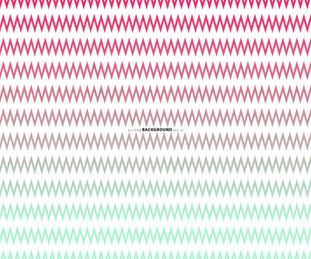 Wave line and wavy zigzag pattern lines. Abstract wave geometric texture dot halftone. Chevrons background. Digital paper for page fills. Web designing, textile print. Vector art.のイラスト素材