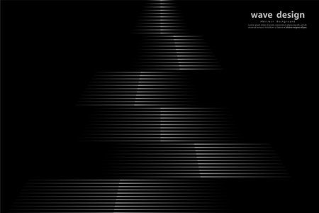 Vector Stripe pattern. Geometric texture background. Abstract lines wallpaper. Vector template for your ideas. EPS10 - Illustrationのイラスト素材