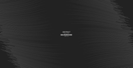 Abstract warped Diagonal Striped Background. Vector curved twisted slanting, waved lines pattern. Brand new style for your business designのイラスト素材