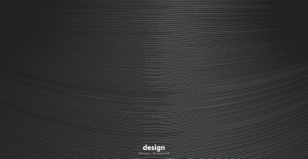 Abstract warped Diagonal Striped Background. Vector curved twisted slanting, waved lines pattern. Brand new style for your business designのイラスト素材