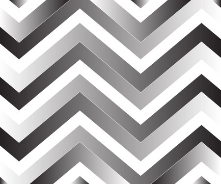 Black and white zigzag chevron pattern. Simple and modern vintage background. web design, greeting...