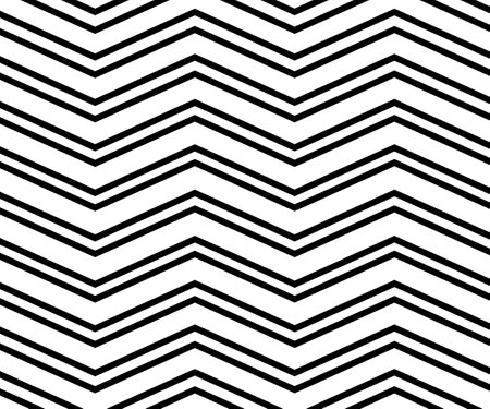 Wave line and wavy zigzag pattern lines. Abstract wave geometric texture. Chevrons wallpaper. Digital paper for page fills, web designing, textile print. Vector art.のイラスト素材