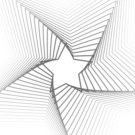 Star line Pattern. Geometric Star Background. Abstract star texture .  Vector abstract graphic design. New Year Christmas template.のイラスト素材